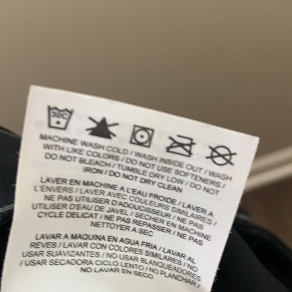 Nike Golf Dri-Fit Windowpane Plaid Black/White Cropped Capris Pants - Picture 7 of 8